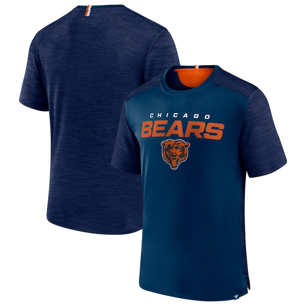 Chicago Bears Defender Evo T-Shirt Navy | Fanatics