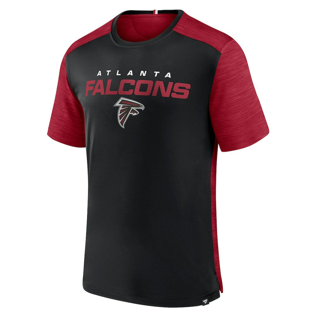 Atlanta Falcons Defender Evo T-Shirt Black/Red | Fanatics