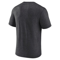 New York Jets Divided Warp Tri-Blend T-Shirt Heather Charcoal | Fanatics
