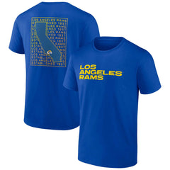 Los Angeles Rams Home Field Advantage T-Shirt Royal | Fanatics