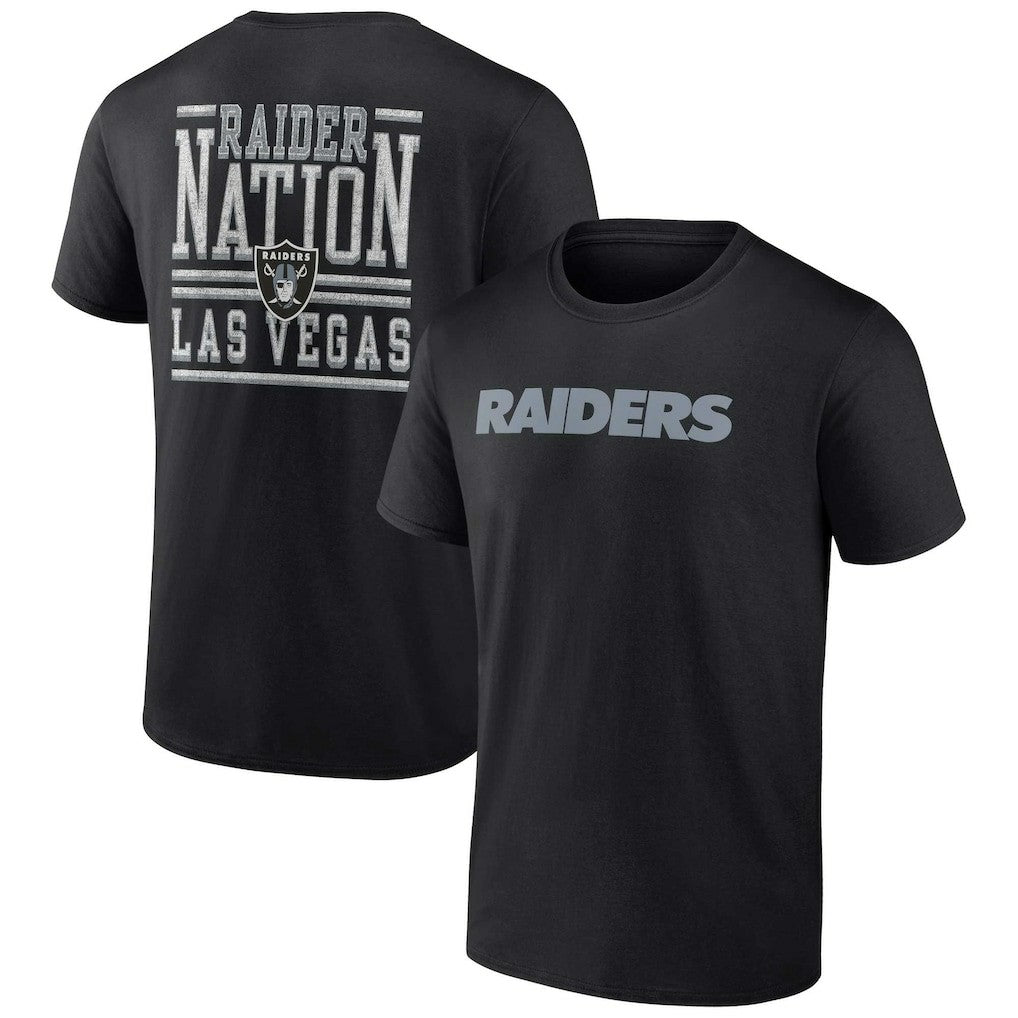 Las Vegas Raiders Home Field Advantage T-Shirt Black | Fanatics