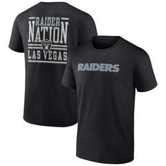Las Vegas Raiders Home Field Advantage T-Shirt Black | Fanatics