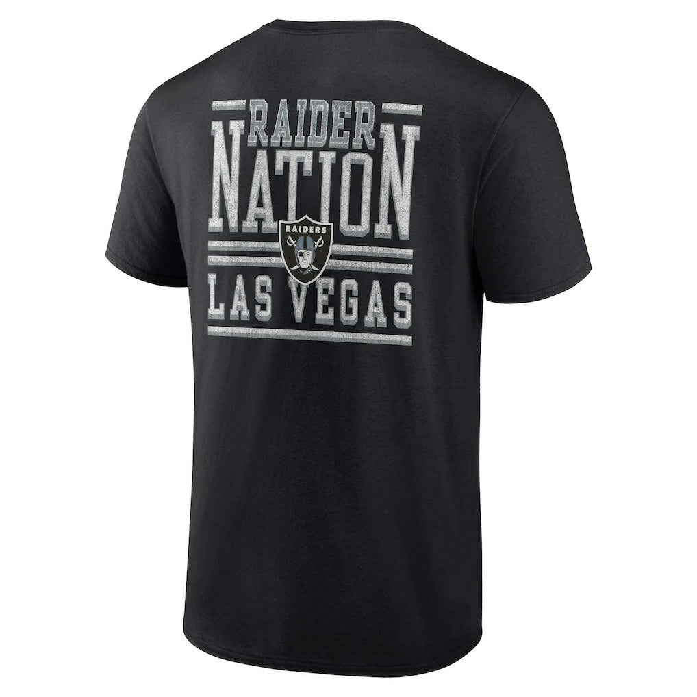 Las Vegas Raiders Home Field Advantage T-Shirt Black | Fanatics