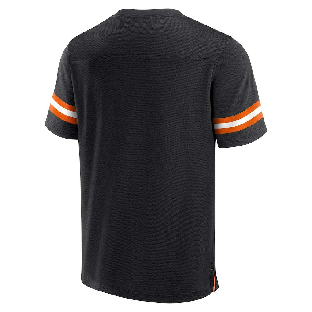 Cincinnati Bengals Jersey Tackle V-Neck T-Shirt Black | Fanatics