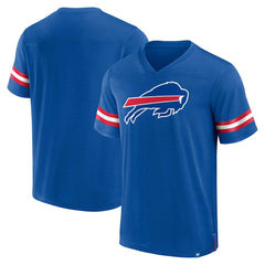 Buffalo Bills Jersey Tackle V-Neck T-Shirt Royal | Fanatics