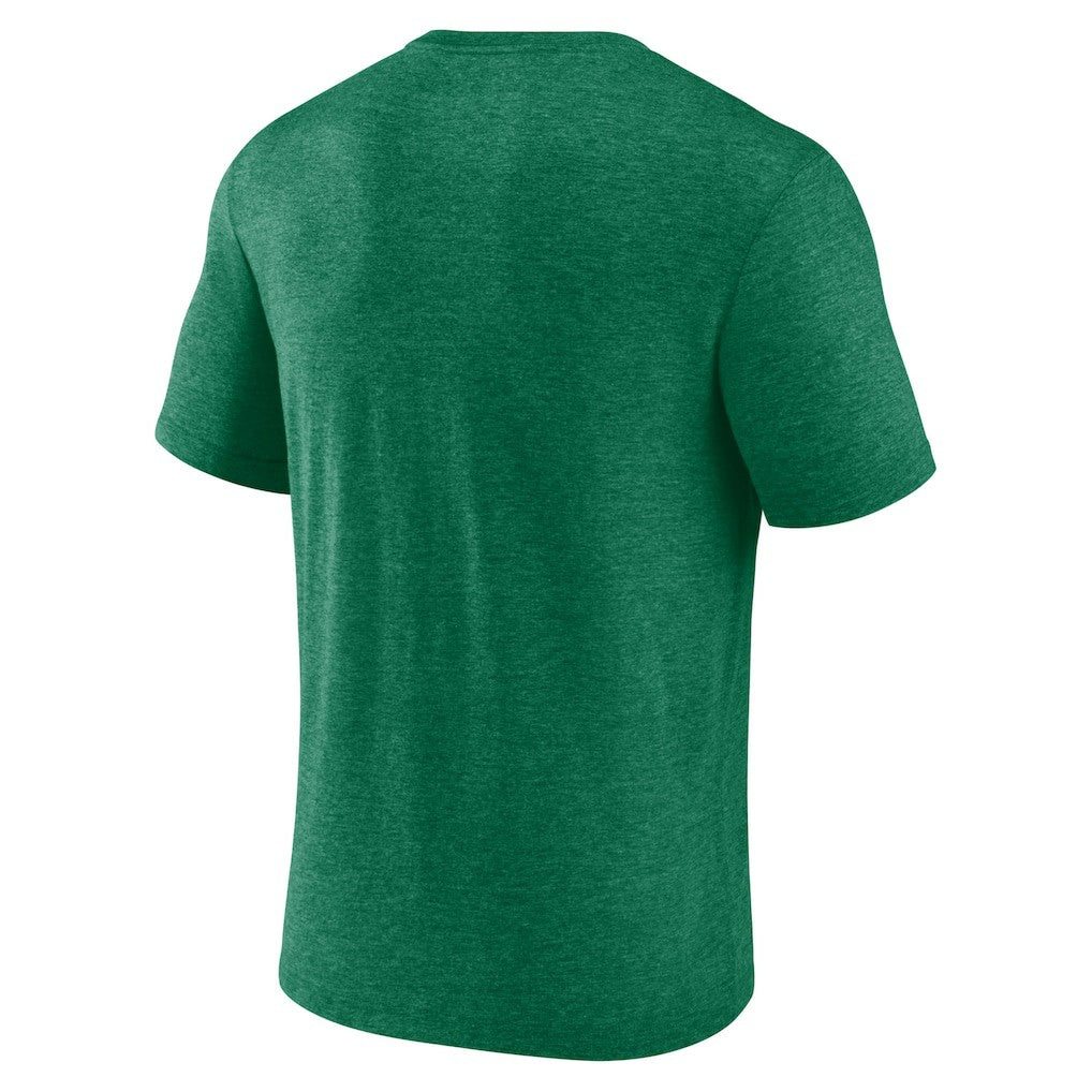New York Jets Retro Tri-Blend T-Shirt Heather Green | Fanatics
