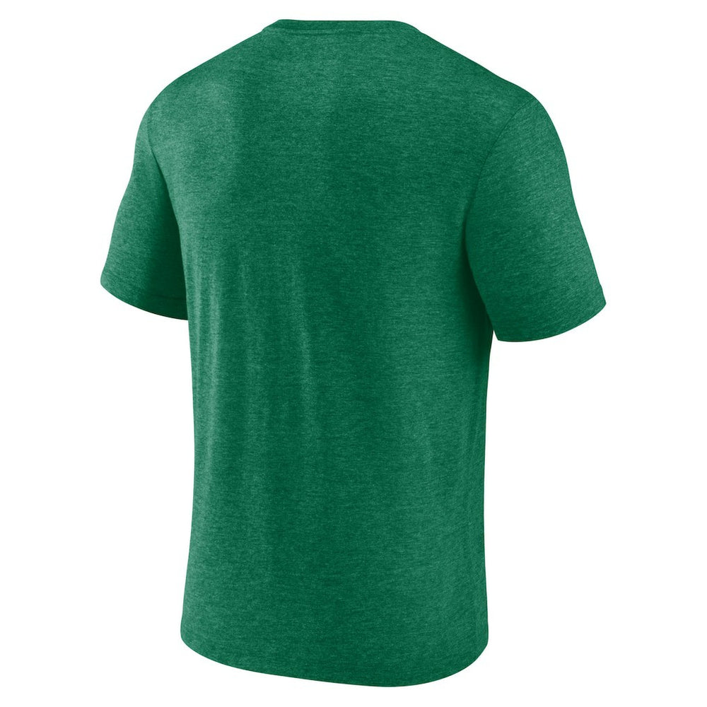 New York Jets Retro Tri-Blend T-Shirt Heather Green | Fanatics