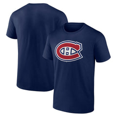 Montreal Canadiens Logo T-Shirt - Navy - NHL