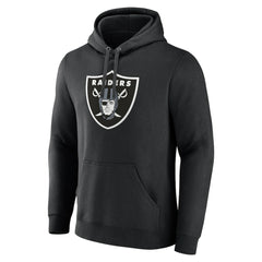 Las Vegas Raiders Primary Logo Fleece Pullover Hoodie Black | Fanatics