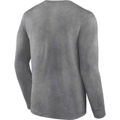 Tampa Bay Buccaneers Washed Primary Long Sleeve T-Shirt Heather Charcoal | Fanatics