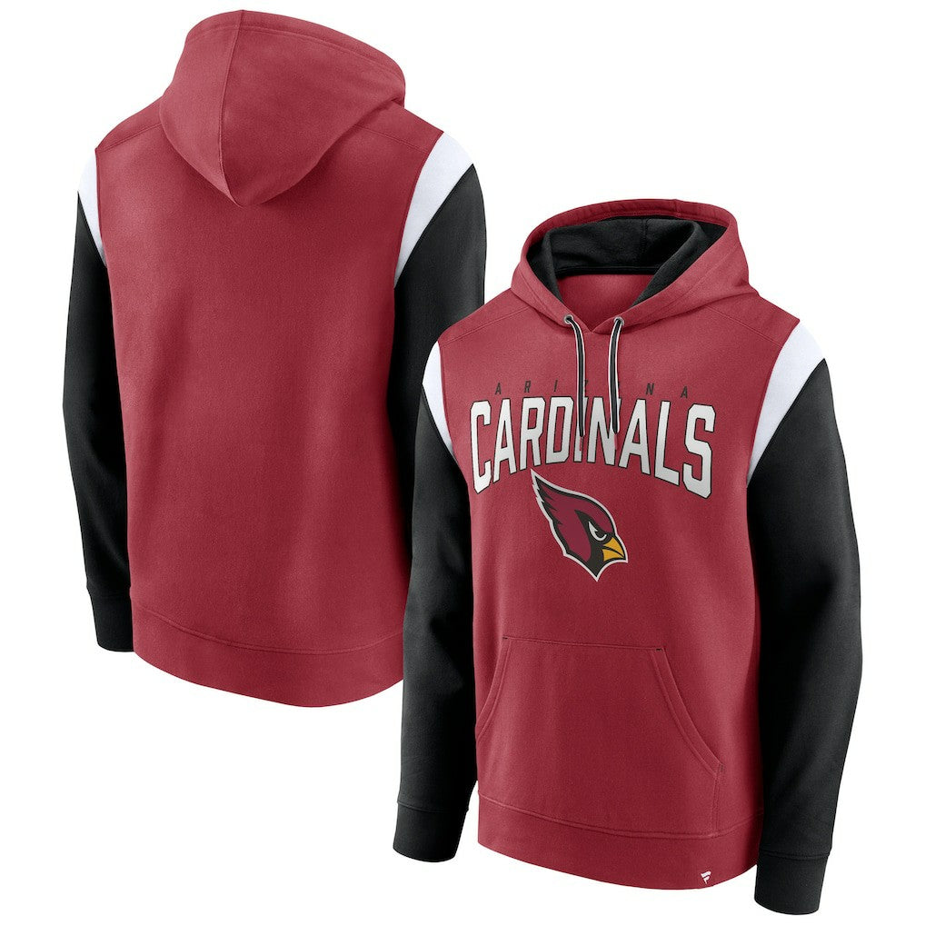 Arizona Cardinals Trench Battle Pullover Hoodie Cardinal | Fanatics