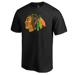 Chicago Blackhawks Logo T-Shirt - Black - NHL