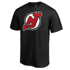 New Jersey Devils Logo T-Shirt - Black - NHL