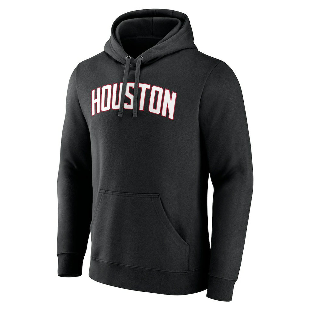 Houston Rockets Wordmark Alternate Pullover Hoodie Black - NBA