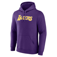 Los Angeles Lakers Wordmark Alternate Pullover Hoodie Purple - NBA