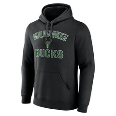 Black Victory Arch Pullover Hoodie Black - NBA