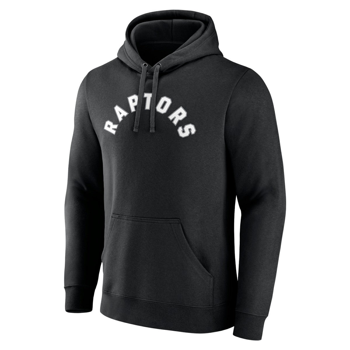 Toronto Raptors Wordmark Team Logo Pullover Hoodie Black - NBA