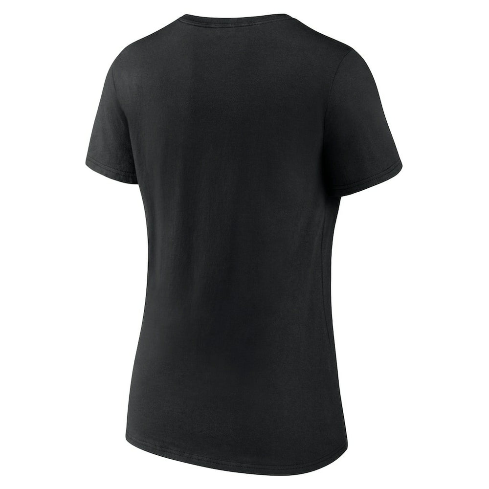 Boston Celtics Women's Wordmark V-Neck T-Shirt Black - NBA