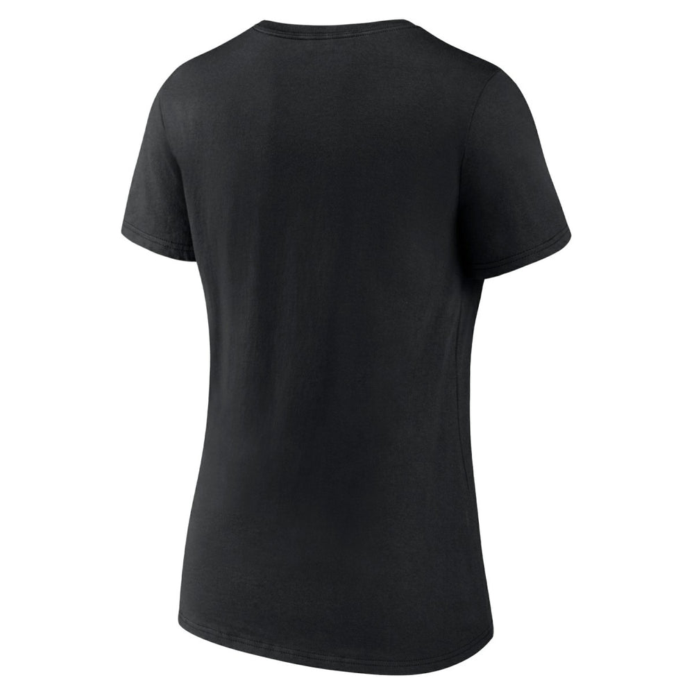 Phoenix Suns Women's Wordmark V-Neck T-Shirt Black - NBA
