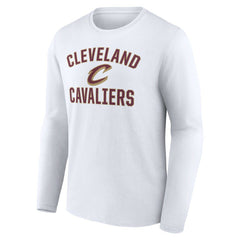 Cleveland Cavaliers Victory Arch Logo Long Sleeve T-Shirt White - NBA