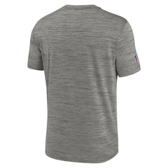 Seattle Seahawks Throwback Sideline Performance T-Shirt Heather Charcoal | Nike for Sale