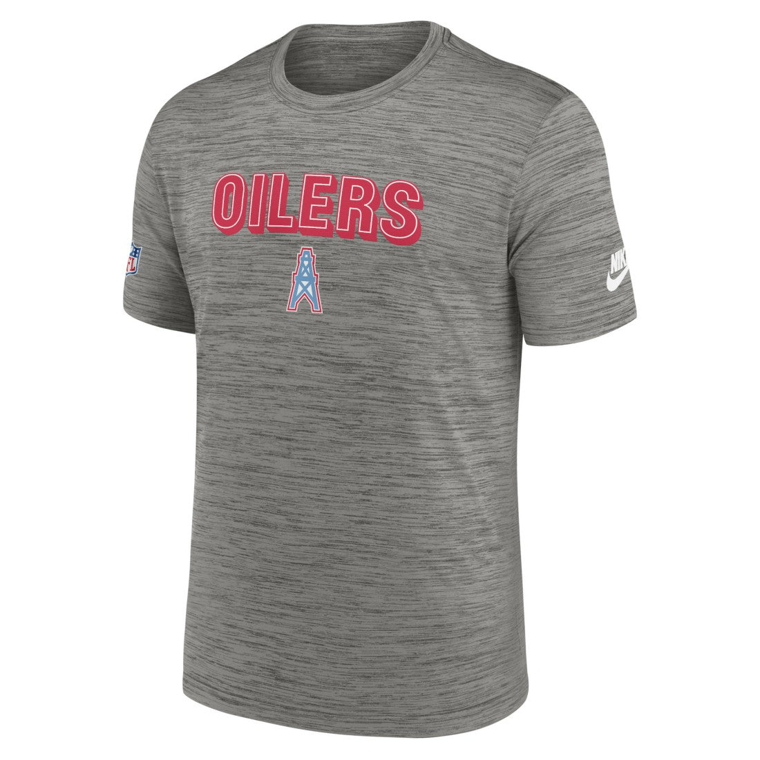 Tennessee Titans Oilers Throwback Sideline Alternate Performance T-Shirt Heather Charcoal | Nike for Sale