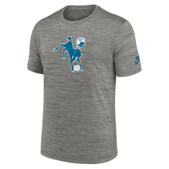 Indianapolis Colts Indiana Nights Alternate Sideline Performance T-Shirt Heather Charcoal | Nike for Sale