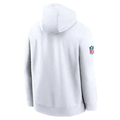 Cleveland Browns 2023 Sideline Club Alternate Tri-Blend Pullover Hoodie White | Nike for Sale