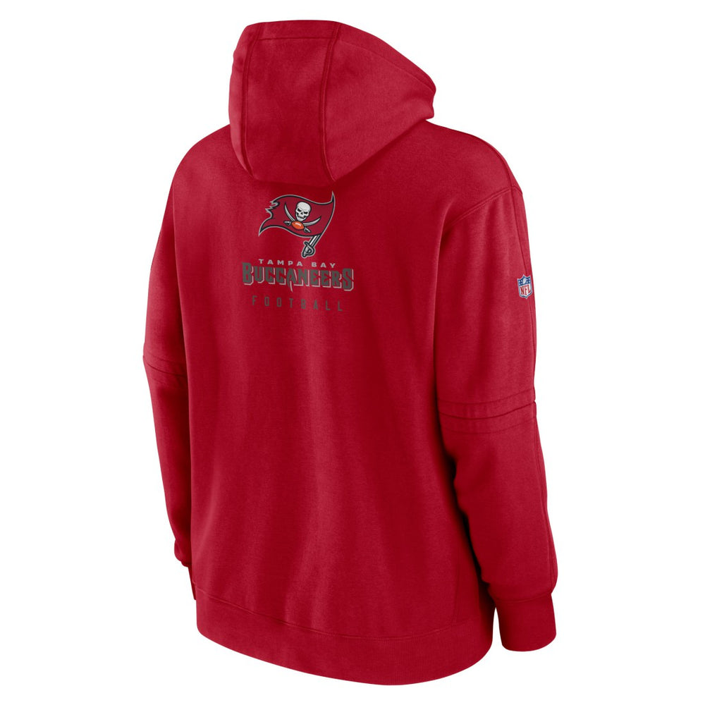 Tampa Bay Buccaneers Sideline Club Fleece Pullover Hoodie Red | Nike for Sale