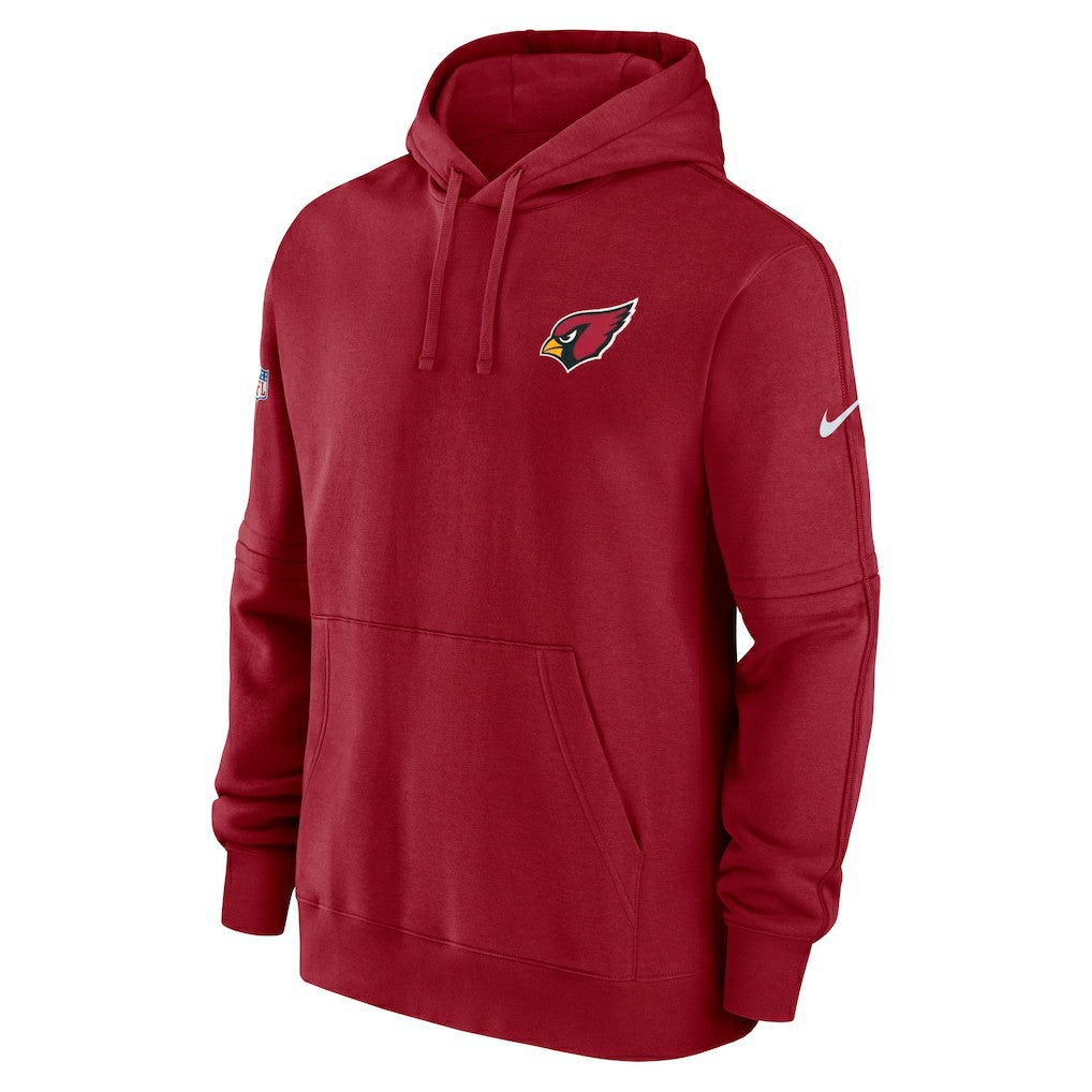 Arizona Cardinals Sideline Club Fleece Pullover Hoodie Cardinal | Nike for Sale