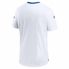 Indianapolis Colts Indiana Nights Alternate Coach Performance T-Shirt White | Nike for Sale