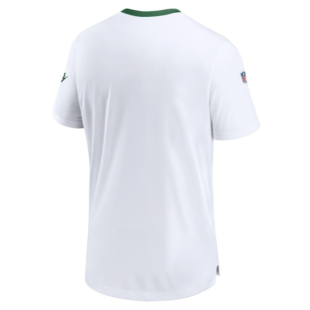 Philadelphia Eagles Men's Sideline Coaches Alternate Performance T-Shirt White | Nike for Sale