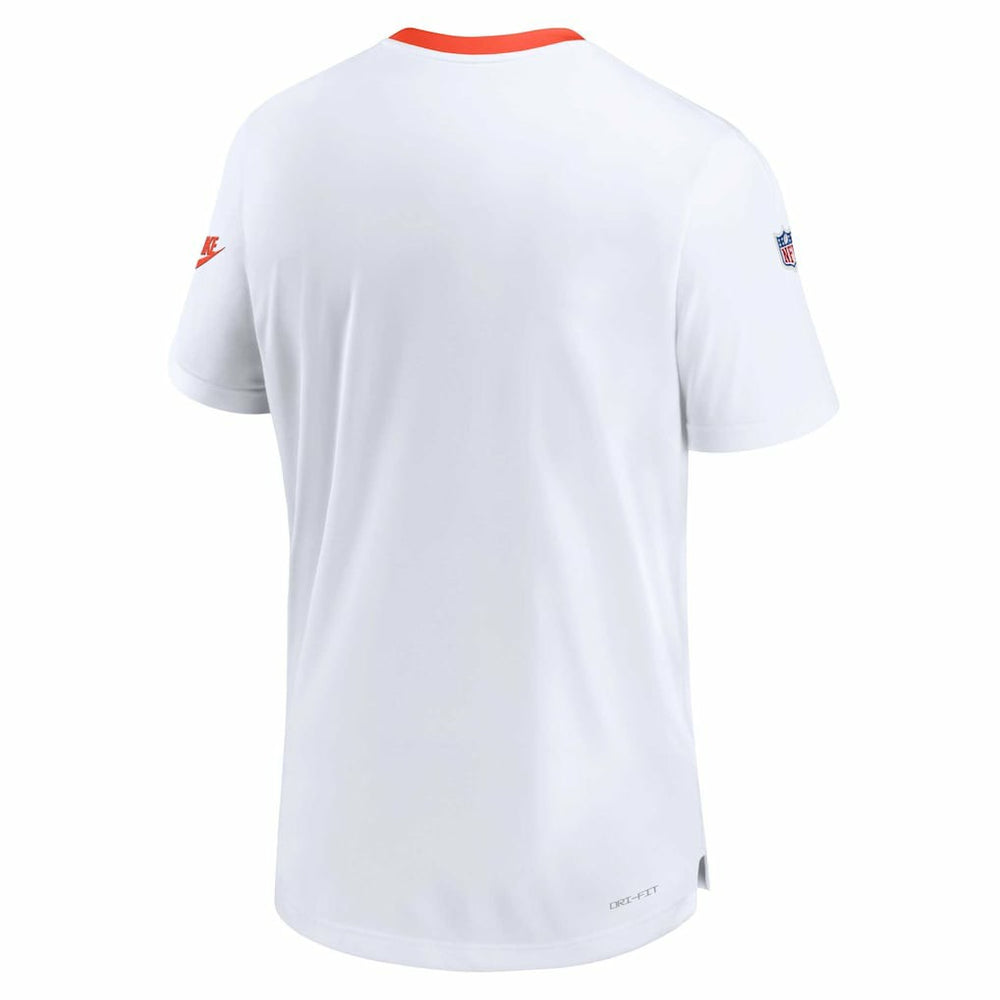 Cleveland Browns Men's Sideline Coaches Alternate Performance T-Shirt White | Nike for Sale