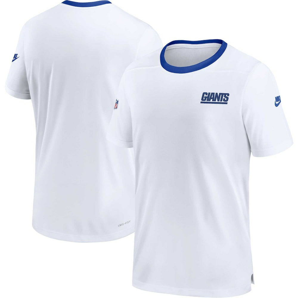 New York Giants Men's Sideline Coaches Alternate Performance T-Shirt White | Nike for Sale