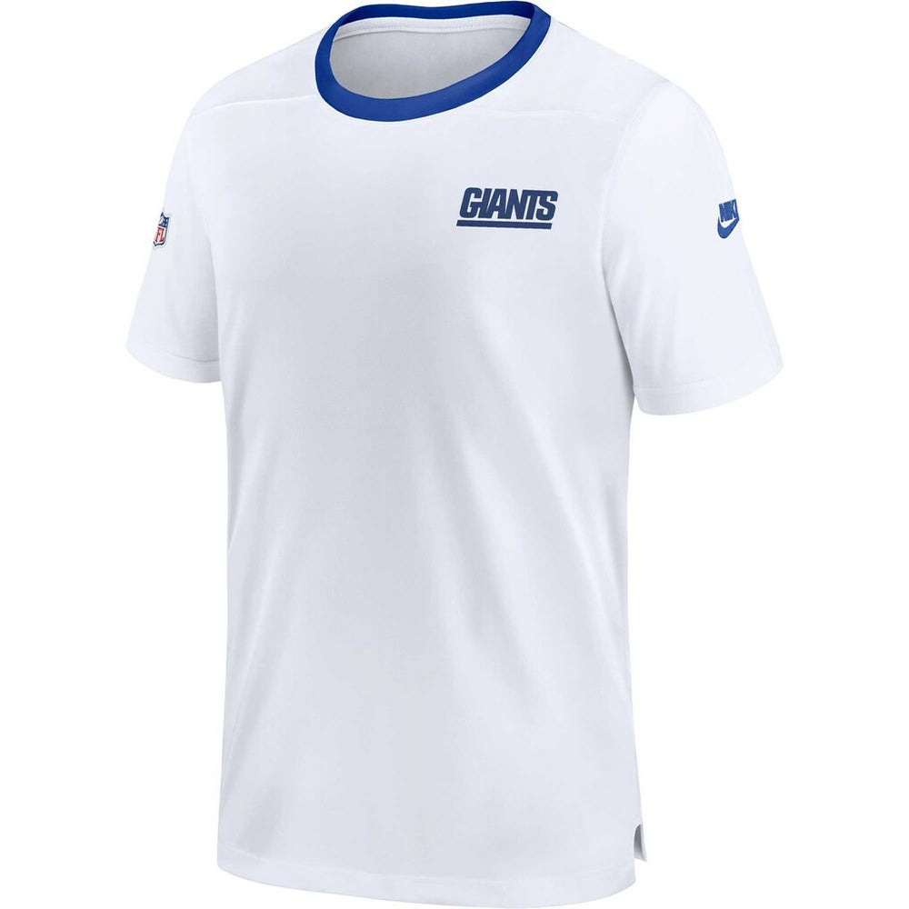 New York Giants Men's Sideline Coaches Alternate Performance T-Shirt White | Nike for Sale