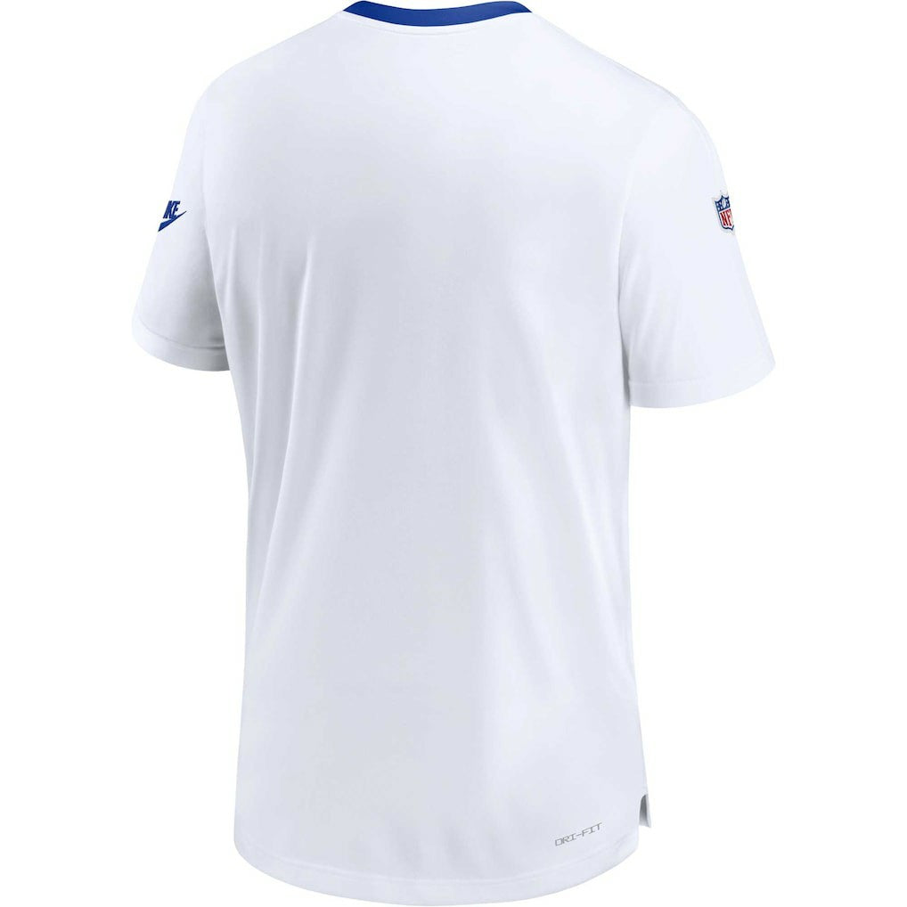 New York Giants Men's Sideline Coaches Alternate Performance T-Shirt White | Nike for Sale