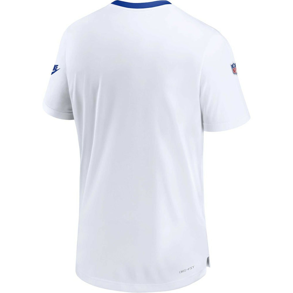 New York Giants Men's Sideline Coaches Alternate Performance T-Shirt White | Nike for Sale