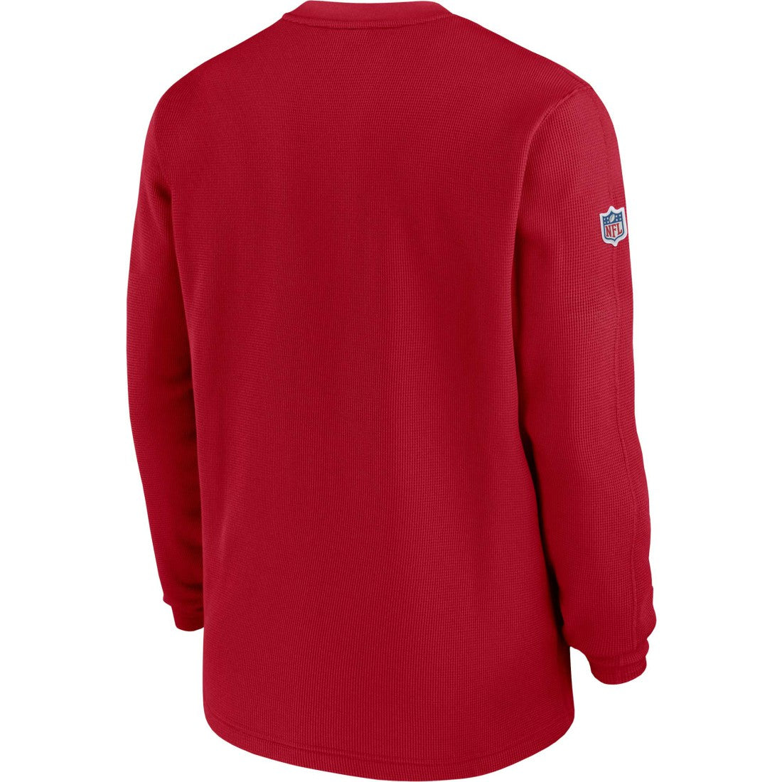 Tampa Bay Buccaneers 2023 Sideline Throwback Heavy Brushed Waffle Long Sleeve Top Red | Nike for Sale