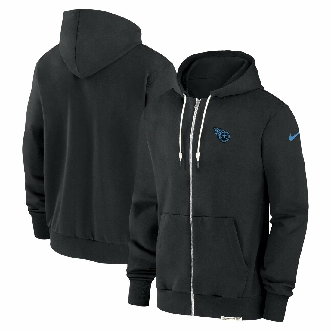 Tennessee Titans Sideline Performance Full-Zip Hoodie Jacket Black | Nike for Sale