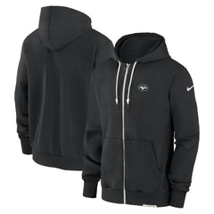 New York Jets Sideline Performance Full-Zip Hoodie Sweatshirt Black | Nike for Sale