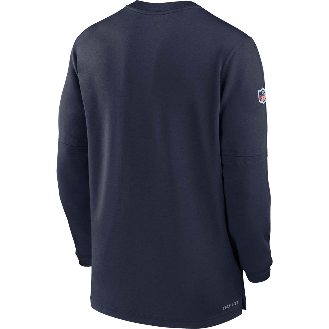 Tennessee Titans 2023 Sideline Performance Long Sleeve Tri-Blend Quarter-Zip Top Navy | Nike for Sale