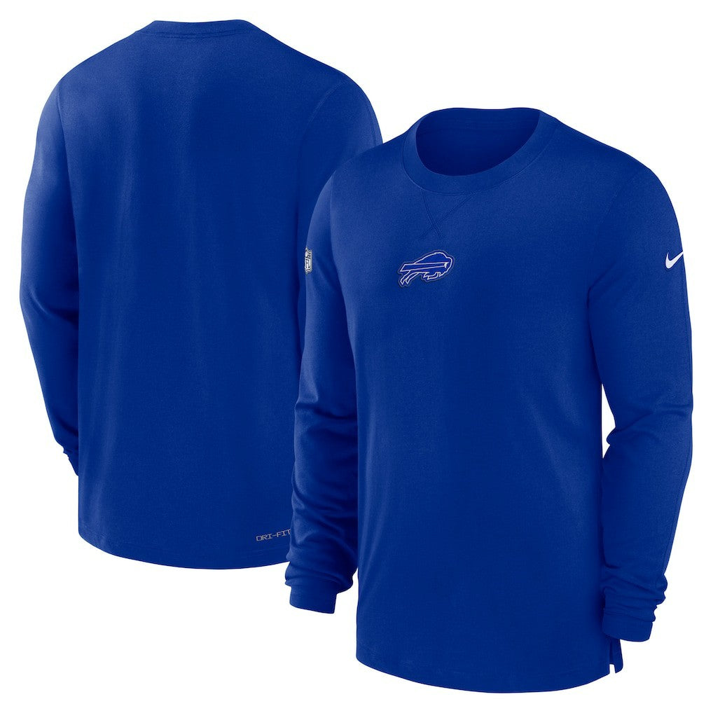 Buffalo Bills 2023 Sideline Performance Long Sleeve T-Shirt Royal | Nike for Sale