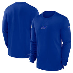 Buffalo Bills 2023 Sideline Performance Long Sleeve T-Shirt Royal | Nike for Sale
