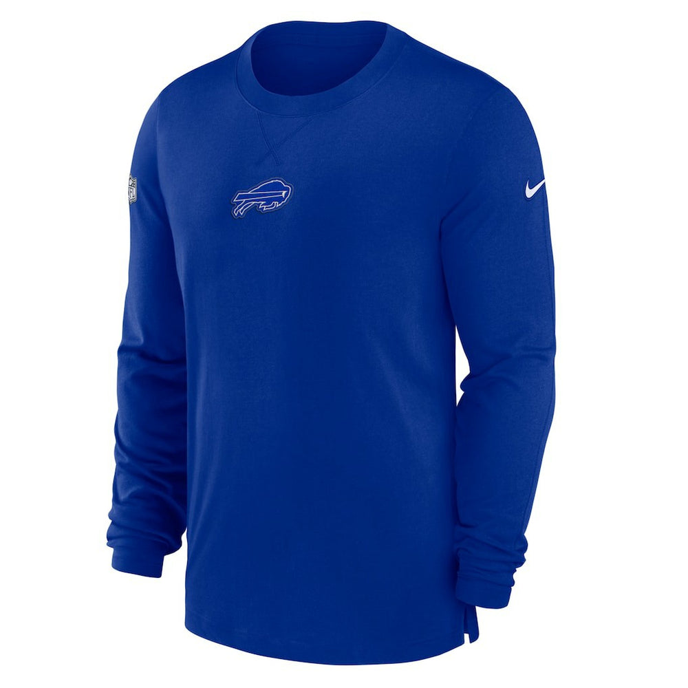Buffalo Bills 2023 Sideline Performance Long Sleeve T-Shirt Royal | Nike for Sale