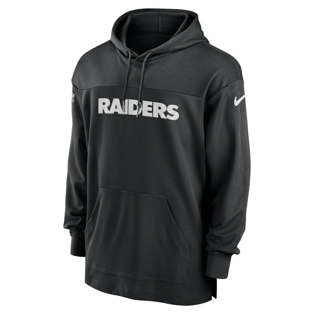 Las Vegas Raiders 2023 Sideline Lightweight Performance Hooded Top Black | Nike for Sale