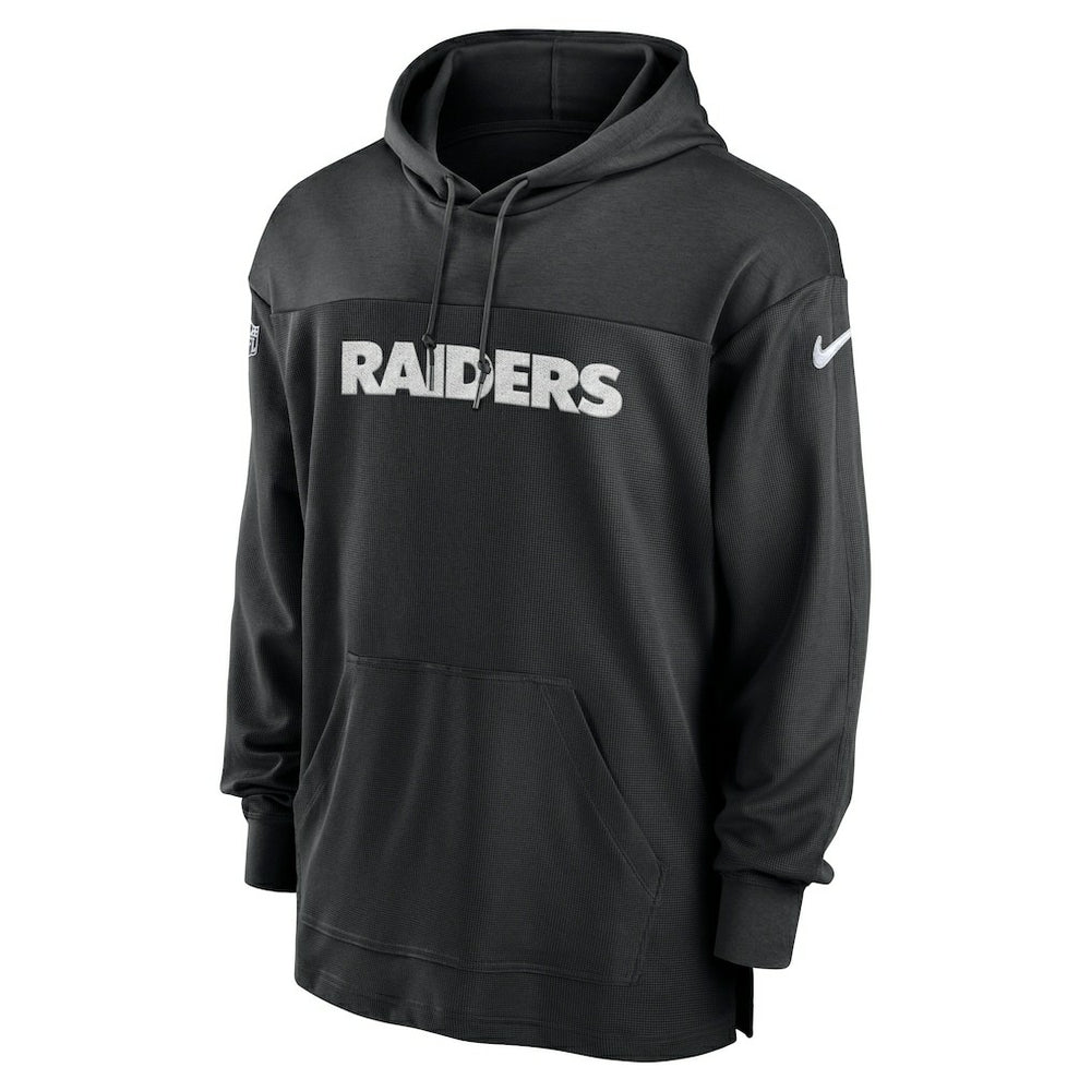 Las Vegas Raiders 2023 Sideline Lightweight Performance Hooded Top Black | Nike for Sale