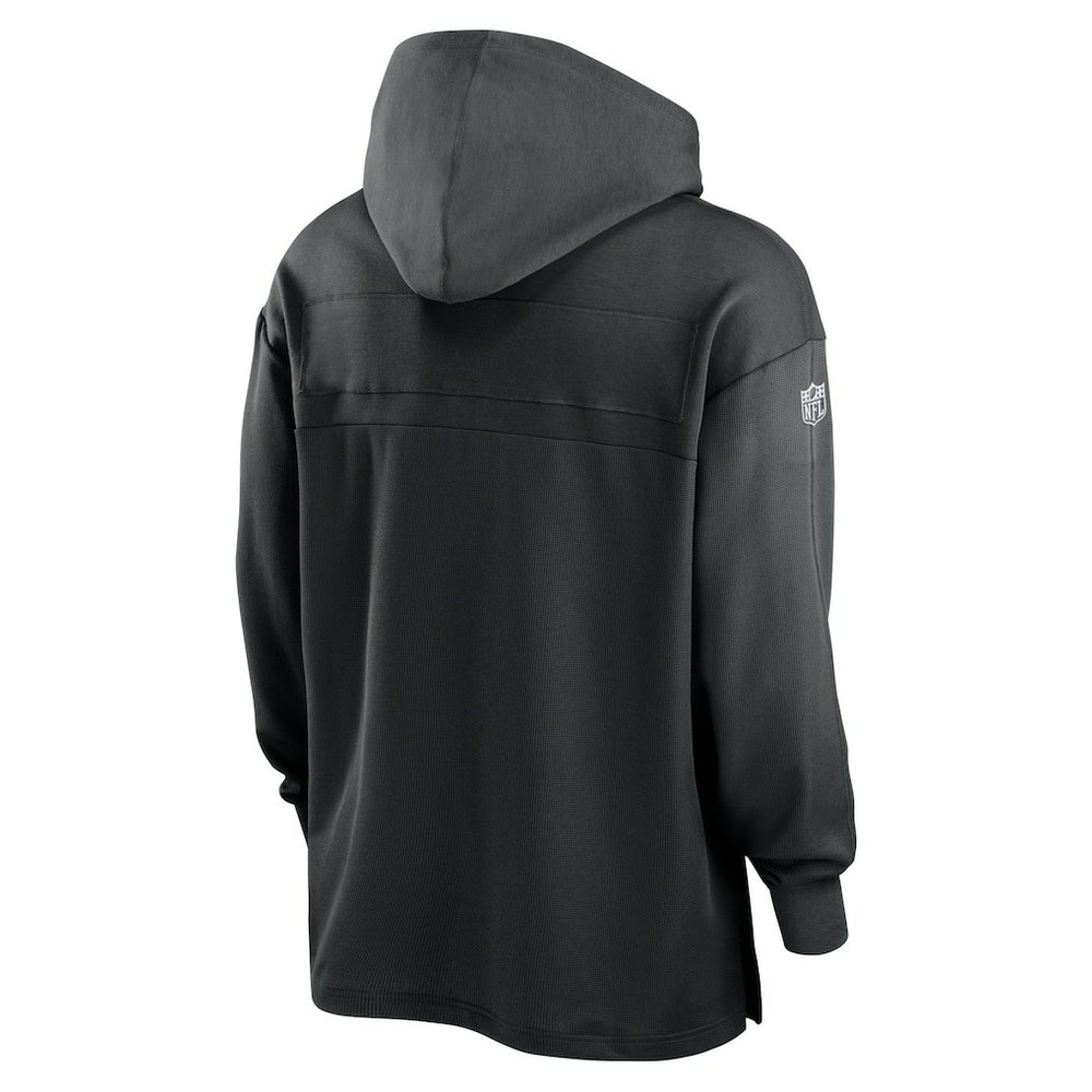 Las Vegas Raiders 2023 Sideline Lightweight Performance Hooded Top Black | Nike for Sale