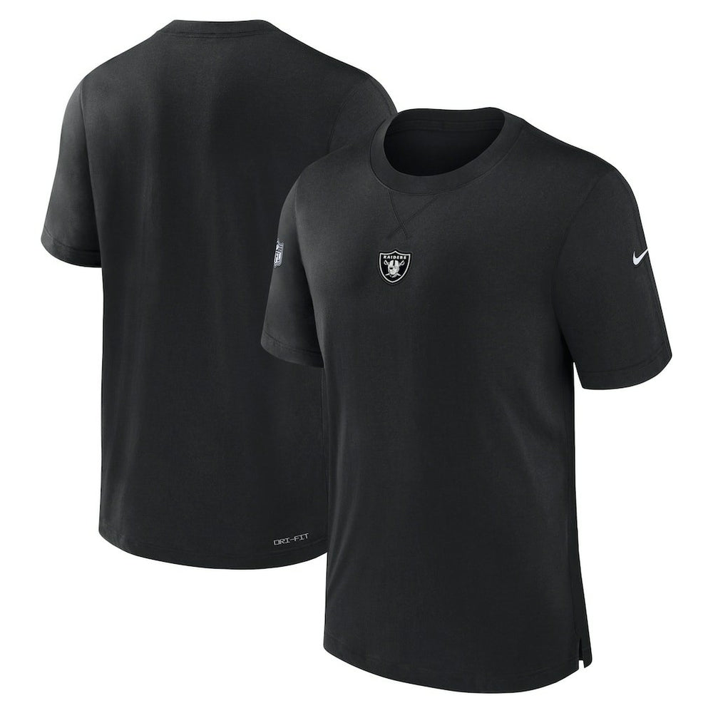 Las Vegas Raiders 2023 Sideline Performance T-Shirt Black | Nike for Sale