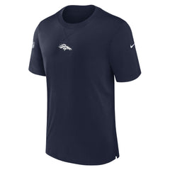 Denver Broncos 2023 Sideline Performance T-Shirt Navy | Nike for Sale
