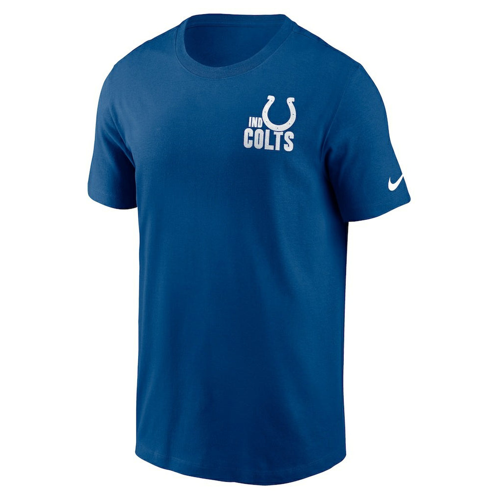Indianapolis Colts Blitz Essential T-Shirt Blue | Nike for Sale